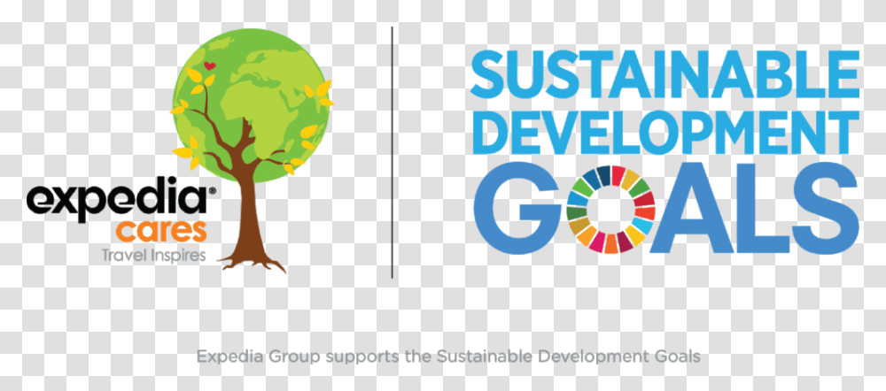 Supports The Sustainable Development Goals Expedia Cares Logo, Outdoors, Face Transparent Png