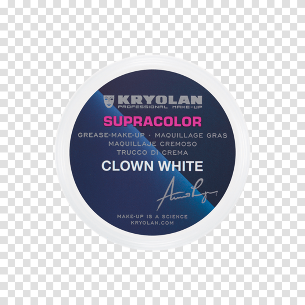 Supracolor Clown White Circle, Label, Text, Poster, Advertisement Transparent Png