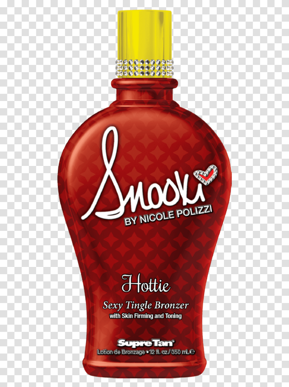 Supre Snooki Hottie Sexy Tingle Bronzer With Skin Firming Glass Bottle, Soda, Beverage, Drink, Coke Transparent Png