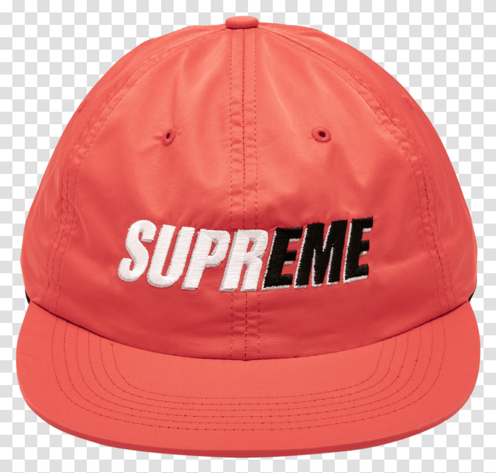 Supreme 2 Tone Nylon 6 Panel Ss Baseball Cap, Apparel, Hat Transparent Png