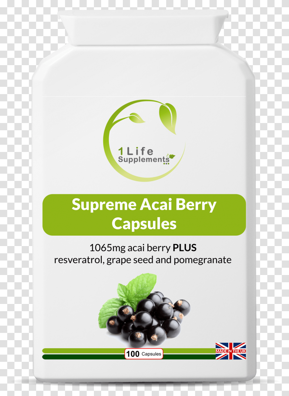 Supreme Acai Berry Capsules Acai Berries Acai Berry Bilberry, Plant, Grapes, Fruit, Food Transparent Png