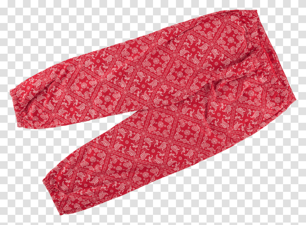 Supreme Bandana Track Pant Ss, Tie, Accessories, Rug Transparent Png