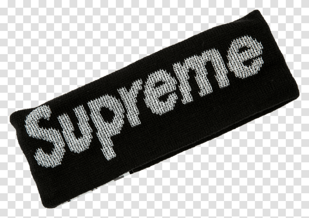 Supreme Box Logo Fw16 Black Download Black, Strap, Trademark, Accessories Transparent Png