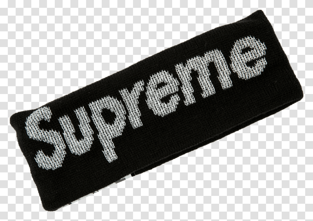 Supreme Box Logo Fw16 Black Image Black, Strap, Symbol, Trademark, Accessories Transparent Png