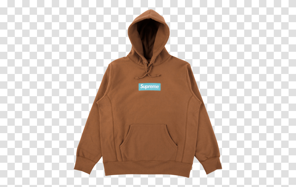 Supreme Box Logo Hooded Sweatshirt Fw Hoodie, Apparel, Sweater, Person Transparent Png