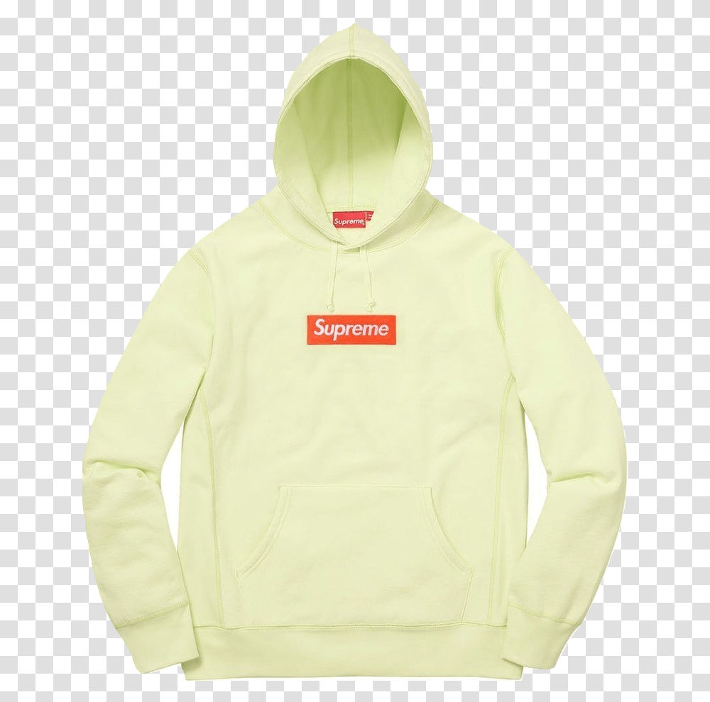 Supreme Box Logo Hooded Sweatshirt Fw17 Hoodie, Apparel, Sweater, Person Transparent Png