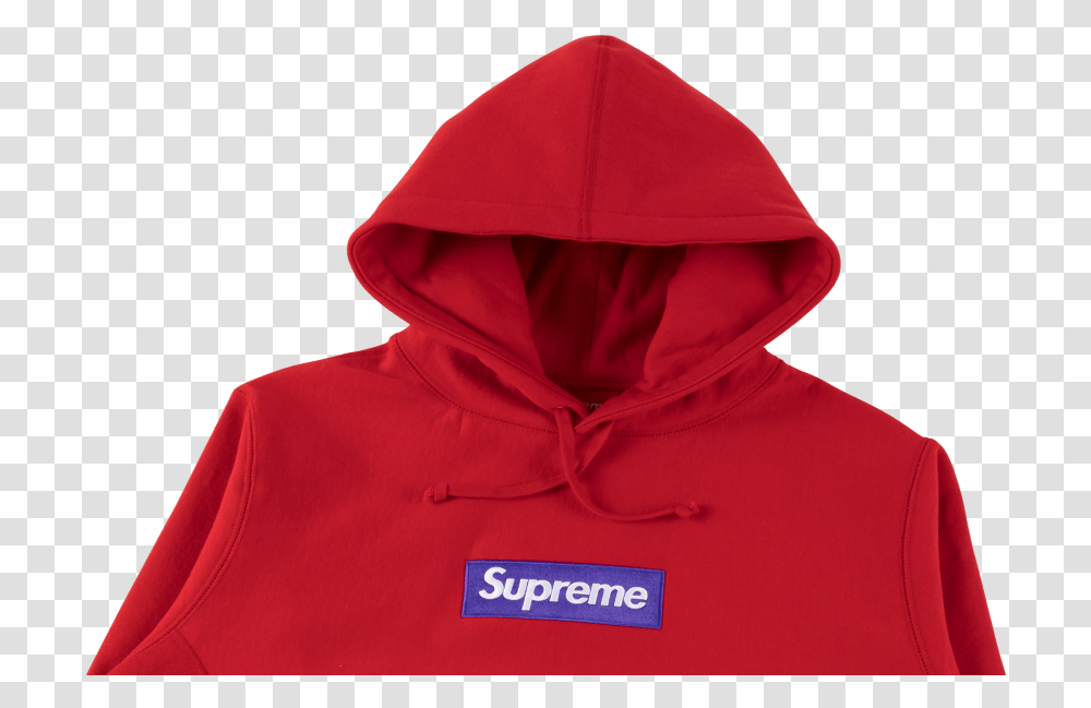 Supreme Box Logo Hoodie, Clothing, Apparel, Sweatshirt, Sweater Transparent Png