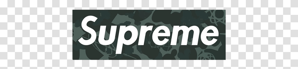 Supreme Box Logo Supreme Logo Black Camo, Alphabet, Military Uniform, Number Transparent Png