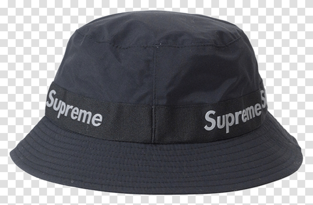 Supreme Buckethat Bucket Hat Black Freetoedit Fedora, Baseball Cap, Apparel Transparent Png