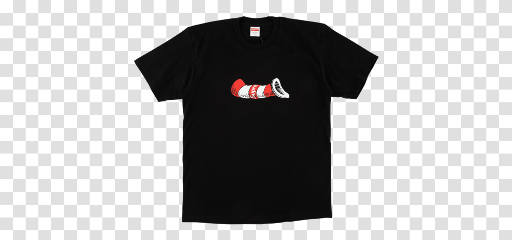 supreme cat in the hat tee yellow