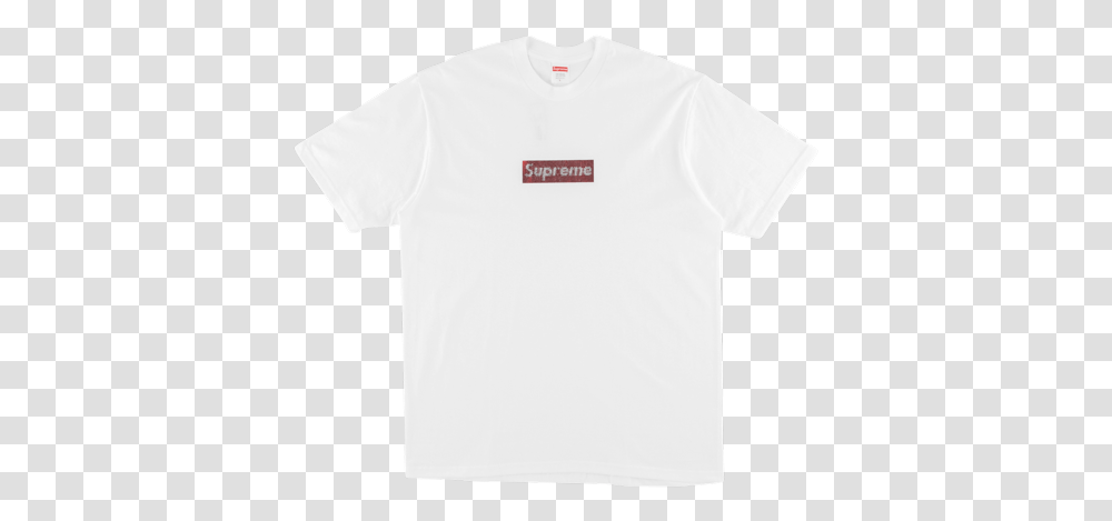 Supreme Cdg Split Box Logo Tee, Apparel, T-Shirt, Sleeve Transparent Png