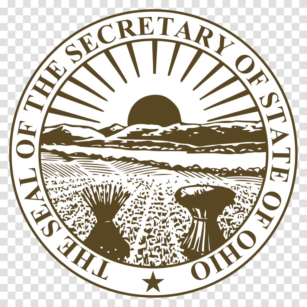 Supreme Court Of Ohio Logo, Badge, Rug, Emblem Transparent Png