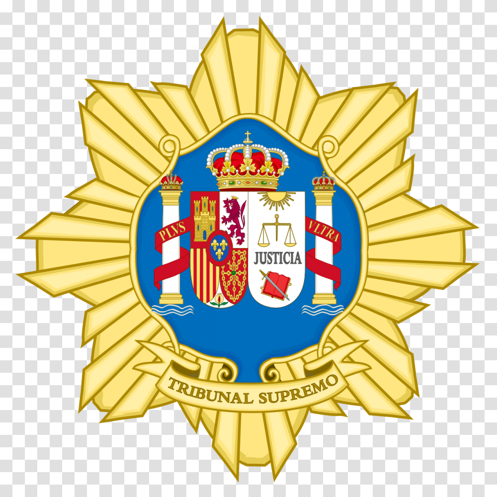 Supreme Court Of Spain, Logo, Trademark, Badge Transparent Png
