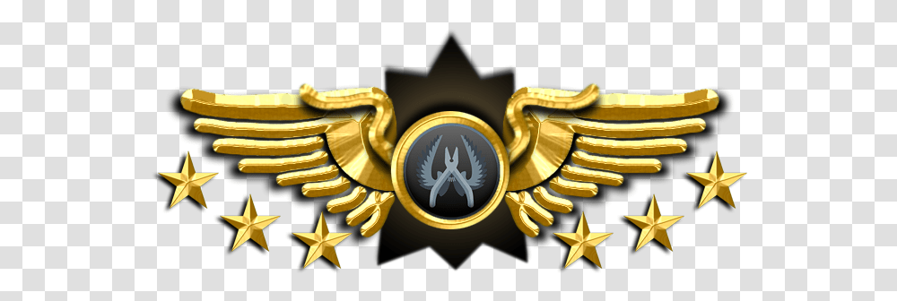 Supreme Cs Go 2 Image Emblem, Symbol, Logo, Trademark, Gold Transparent Png