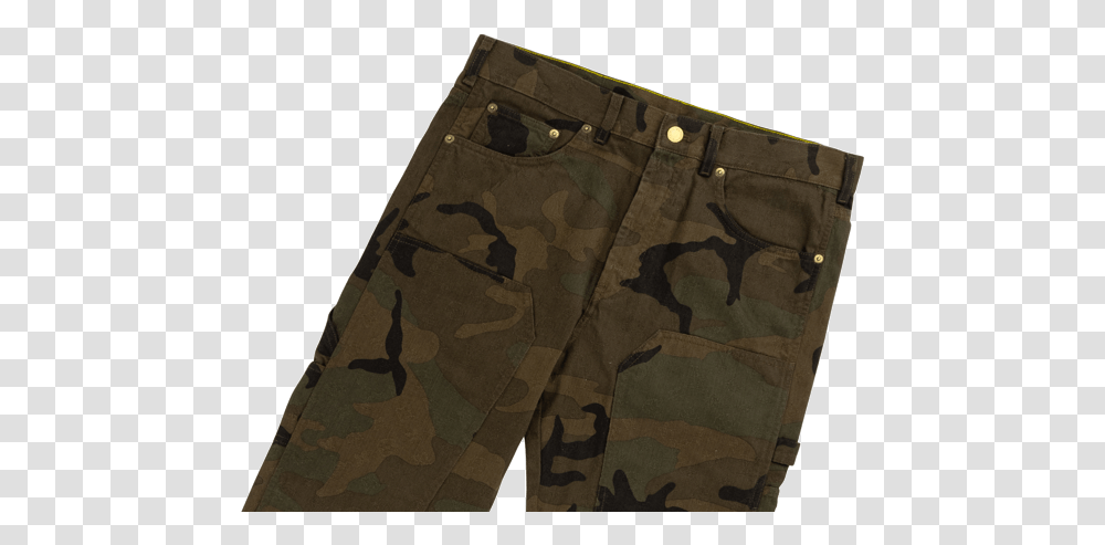 Supreme Dungaree Pants Louis Vuitton X Supreme Military Uniform, Camouflage, Rug, Shorts Transparent Png