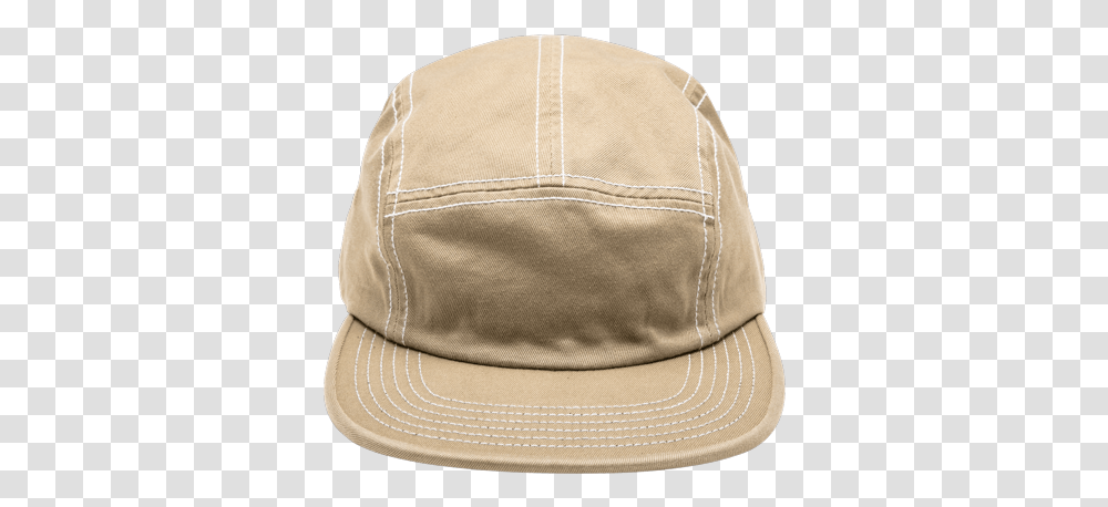 Supreme Fitted Rear Patch Camp Cap Fw Baseball Cap, Apparel, Hat, Khaki Transparent Png