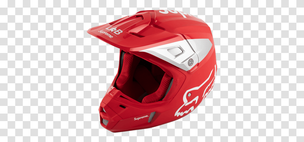 Supreme Fox Racing V2 Helmet Quotss Casco Supreme Fox, Apparel, Crash Helmet Transparent Png