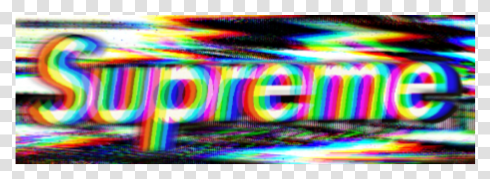 Supreme Glitch Ftestickers Background Aesthetic, Purple, Light Transparent Png