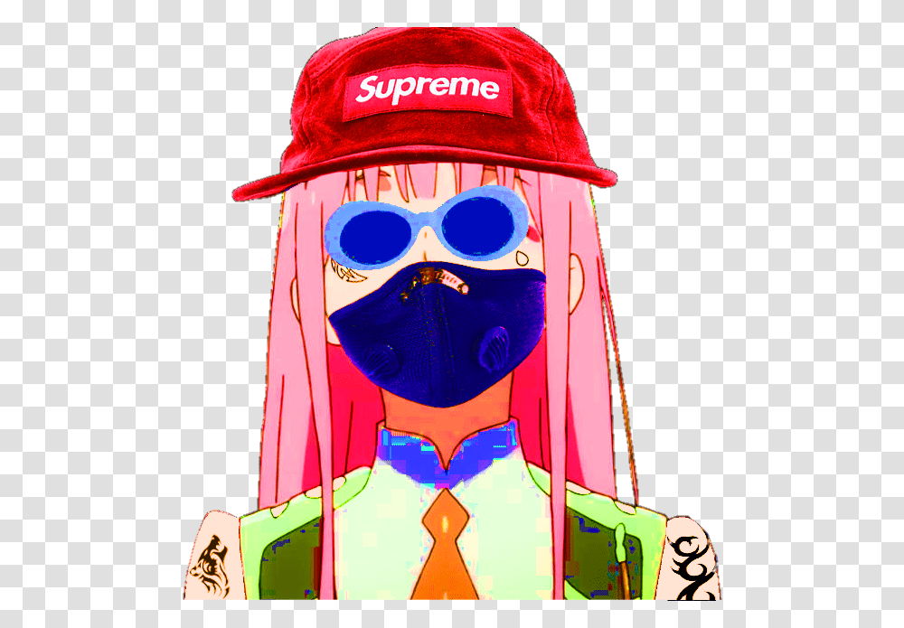 Supreme, Hat, Sunglasses, Person Transparent Png