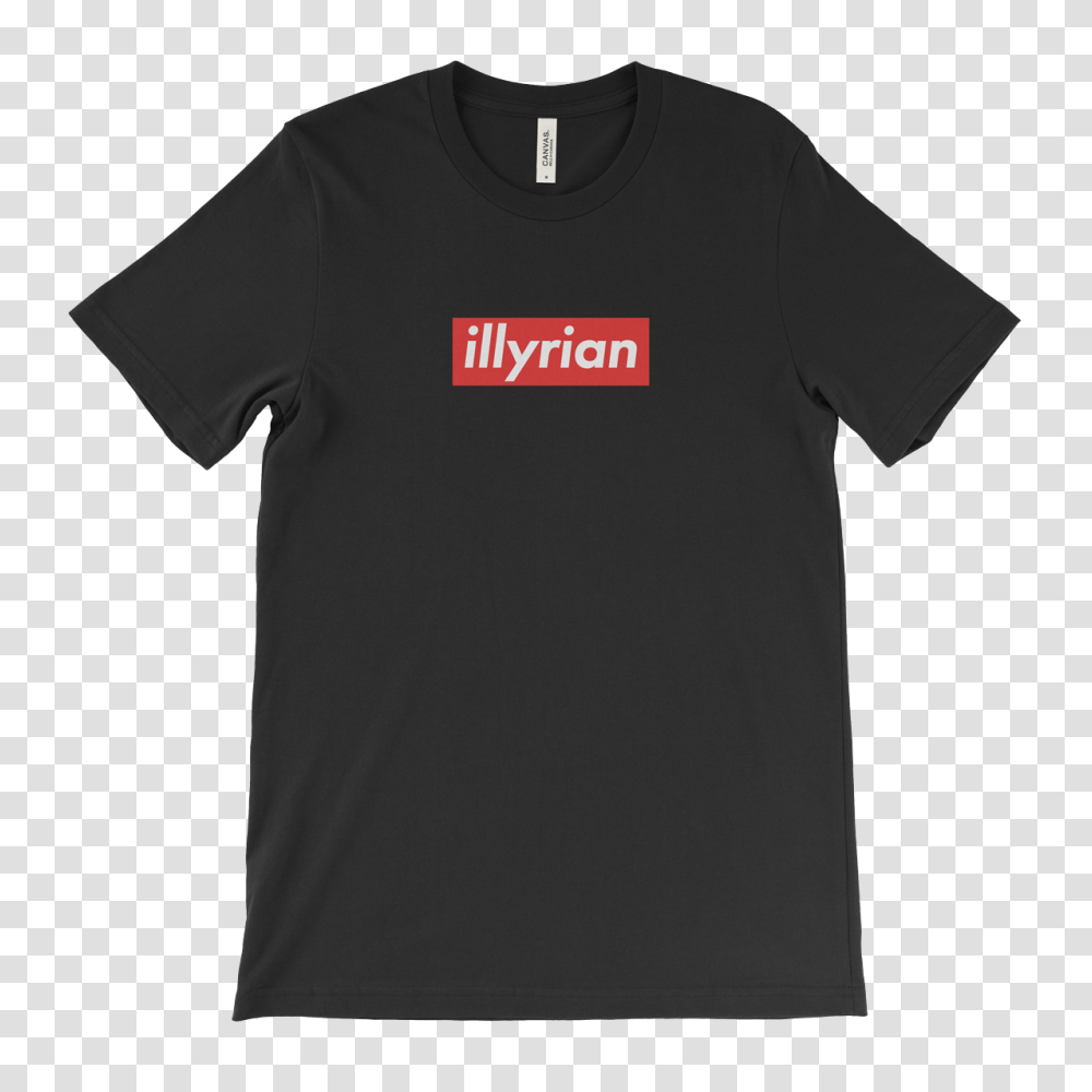 Supreme Illyrian T Shirt Redxblack, Apparel, T-Shirt, Sleeve Transparent Png
