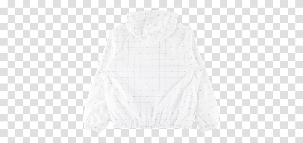 Supreme Lacoste Reflective Grid Nylon Anorak Ss Pattern, Apparel, Sweater, Sweatshirt Transparent Png