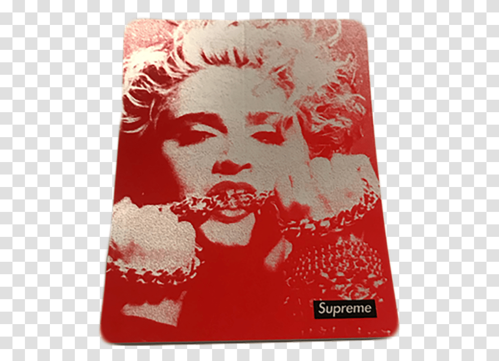 Supreme Madonna Sticker Supreme Madonna Sticker, Rug, Poster, Advertisement, Flyer Transparent Png