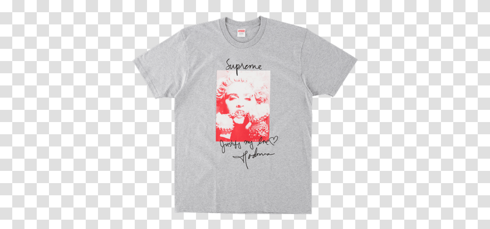 Supreme Madonna Tee Ss Supreme Madonna Terra Cotta, Apparel, T-Shirt Transparent Png