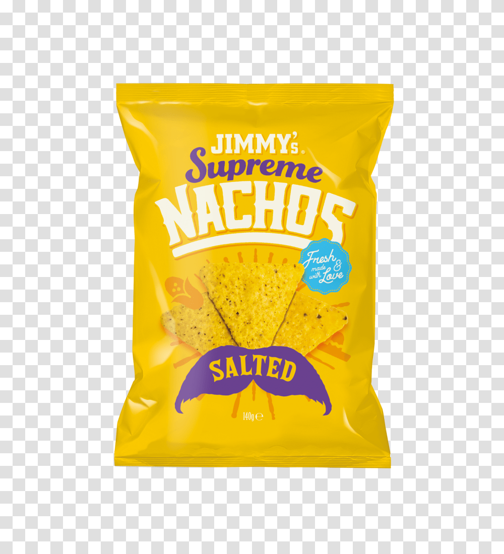 Supreme Nachos Bag Salted Jimmy Products, Food, Taco, Snack, Bread Transparent Png