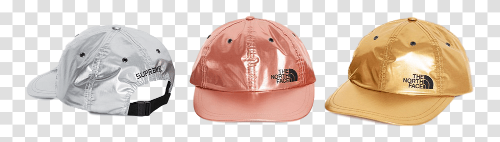 Supreme North Face Hat, Apparel, Baseball Cap, Person Transparent Png