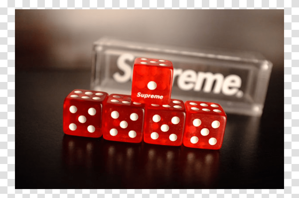 Supreme Nyc Dice Set, Game, Photography, Gambling Transparent Png