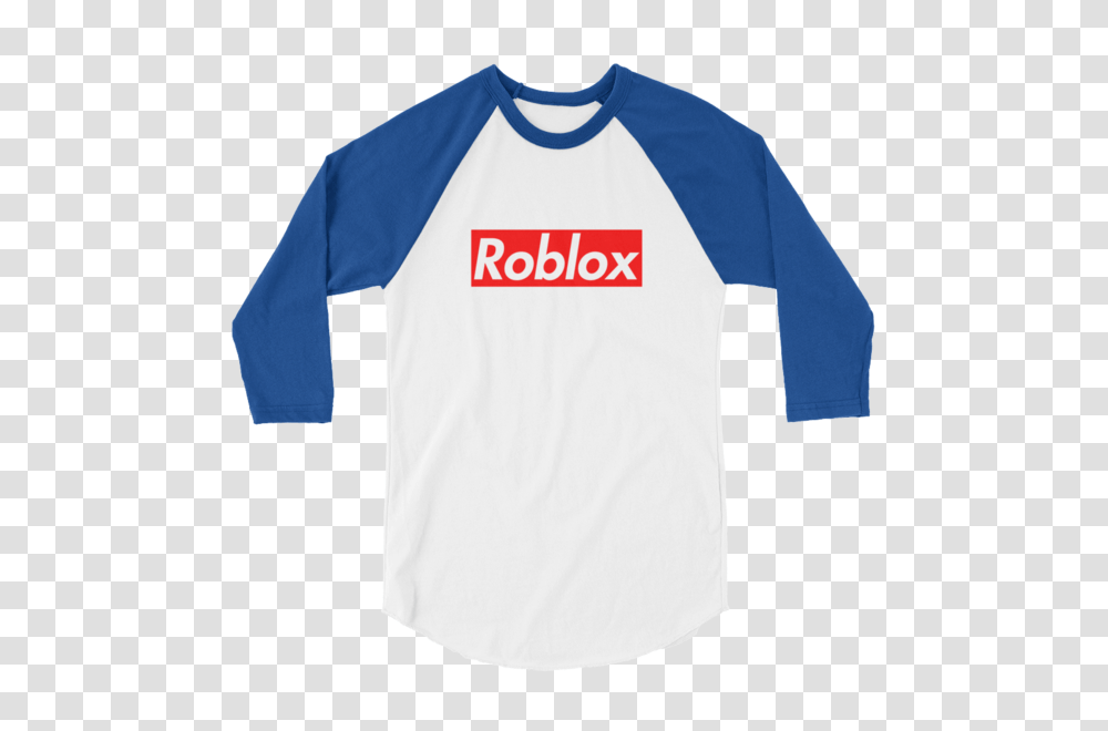 Supreme Roblox Baseball Sleeve T Shirt Memetruck, Apparel, Long Sleeve, T-Shirt Transparent Png