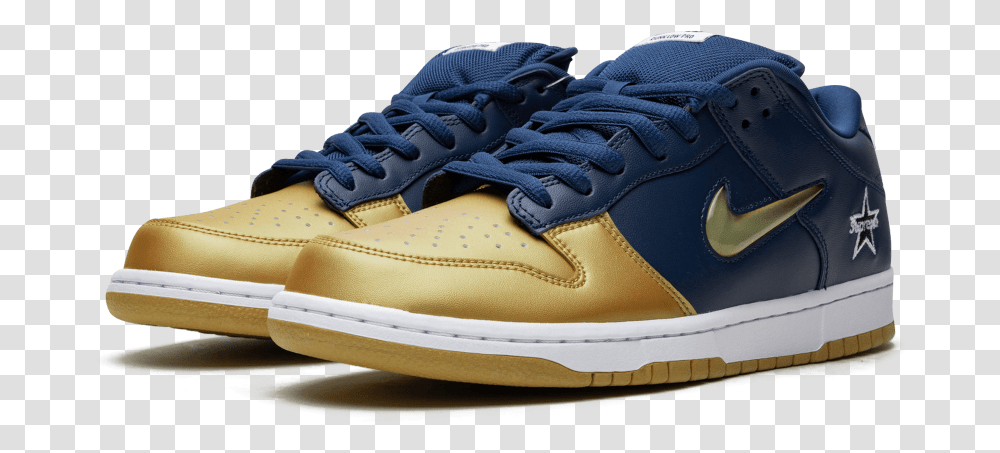 Supreme Sbs Gold Blue, Shoe, Footwear, Apparel Transparent Png