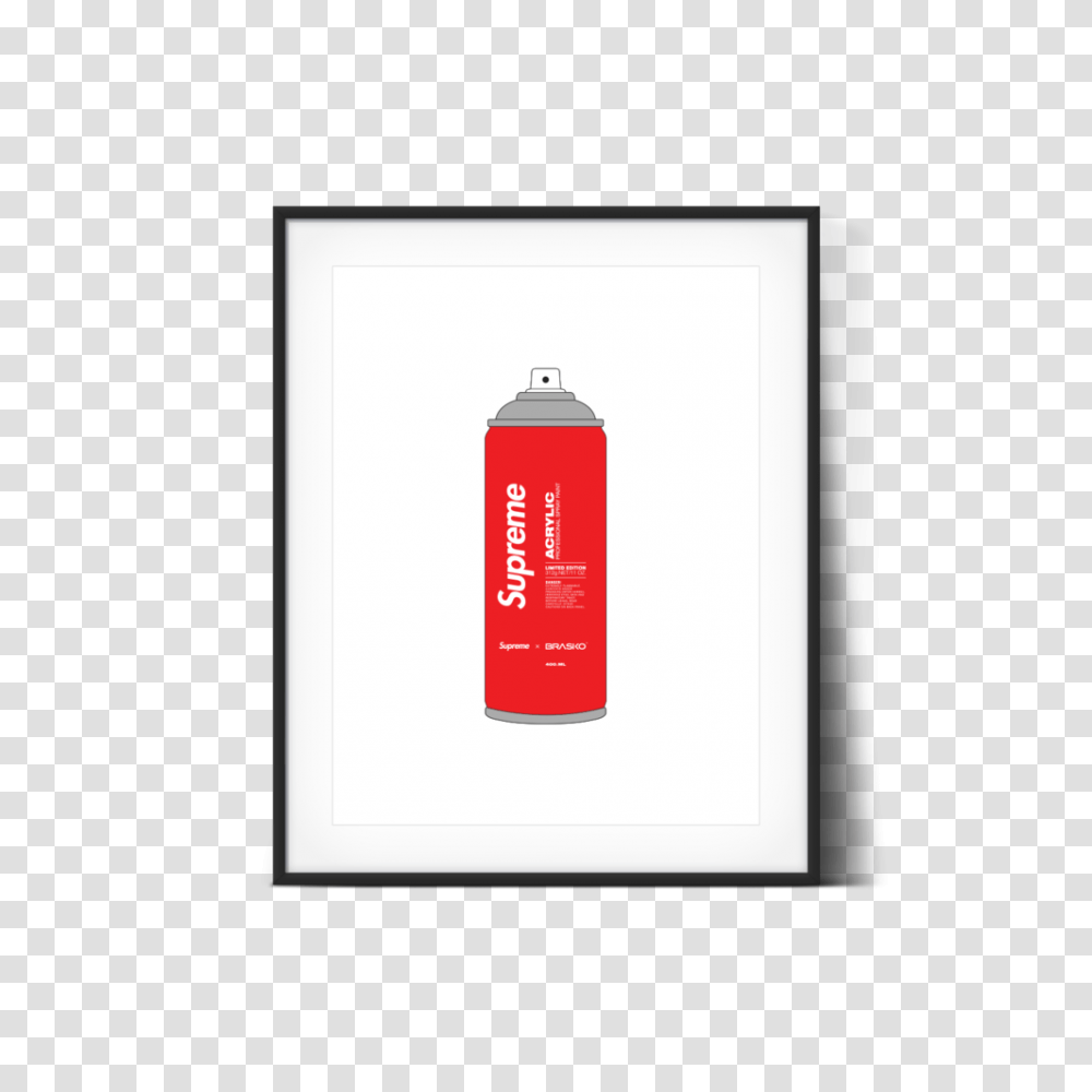 Supreme Spray Paint Poster Antonio Brasko, Soda, Beverage, Drink, Tin Transparent Png