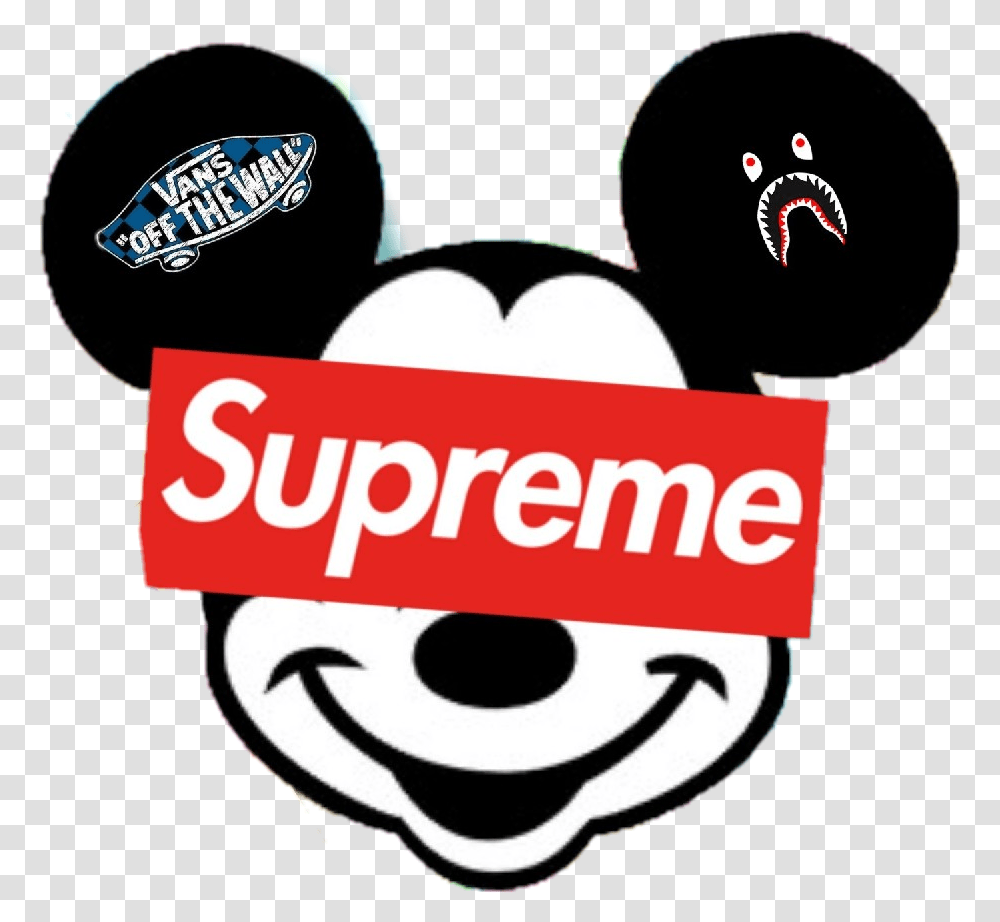 Supreme Sticker Supreme, Label, Logo Transparent Png