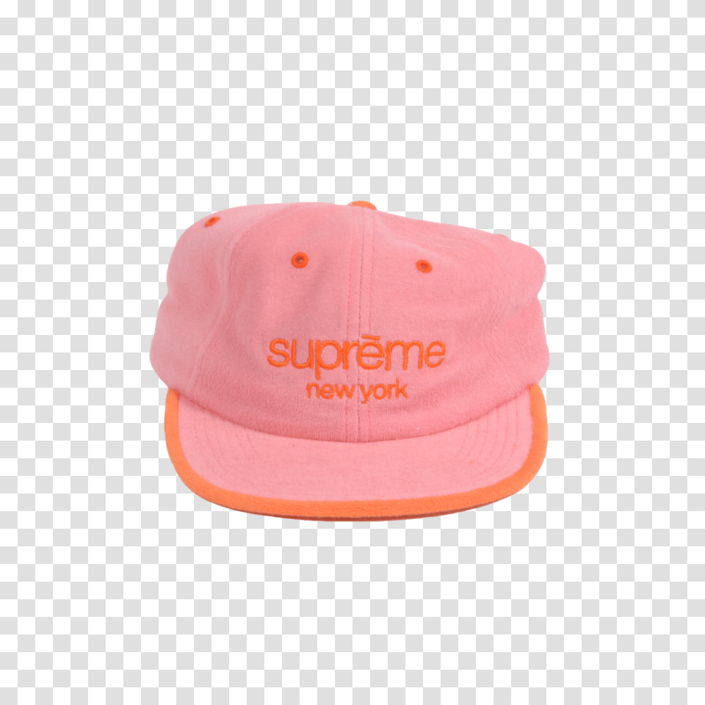 Supreme Terry Classic Logo Panel, Apparel, Baseball Cap, Hat Transparent Png