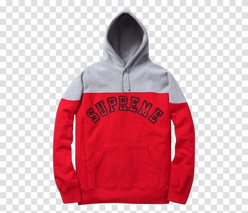 Supreme Two Tone Arc Logo, Apparel, Sweatshirt, Sweater Transparent Png