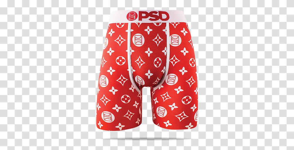 Supreme X Louis Vuitton Collab Inspired Psd Briefs Stockyard Streetwear Psd Boxers, Clothing, Apparel, Underwear, Lingerie Transparent Png