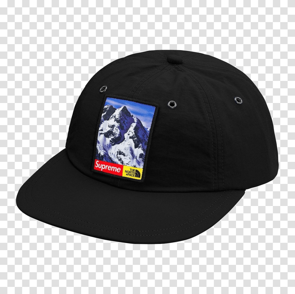 Supreme X North Face Mountain Panel Hat, Baseball Cap, Apparel Transparent Png
