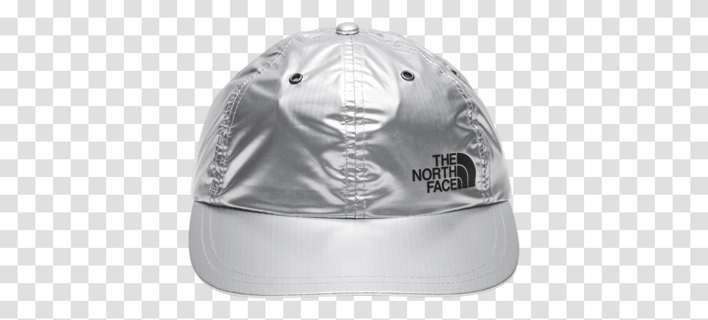 Supreme X Tnf Hat Metallic Download North Face, Apparel, Baseball Cap, Bathing Cap Transparent Png