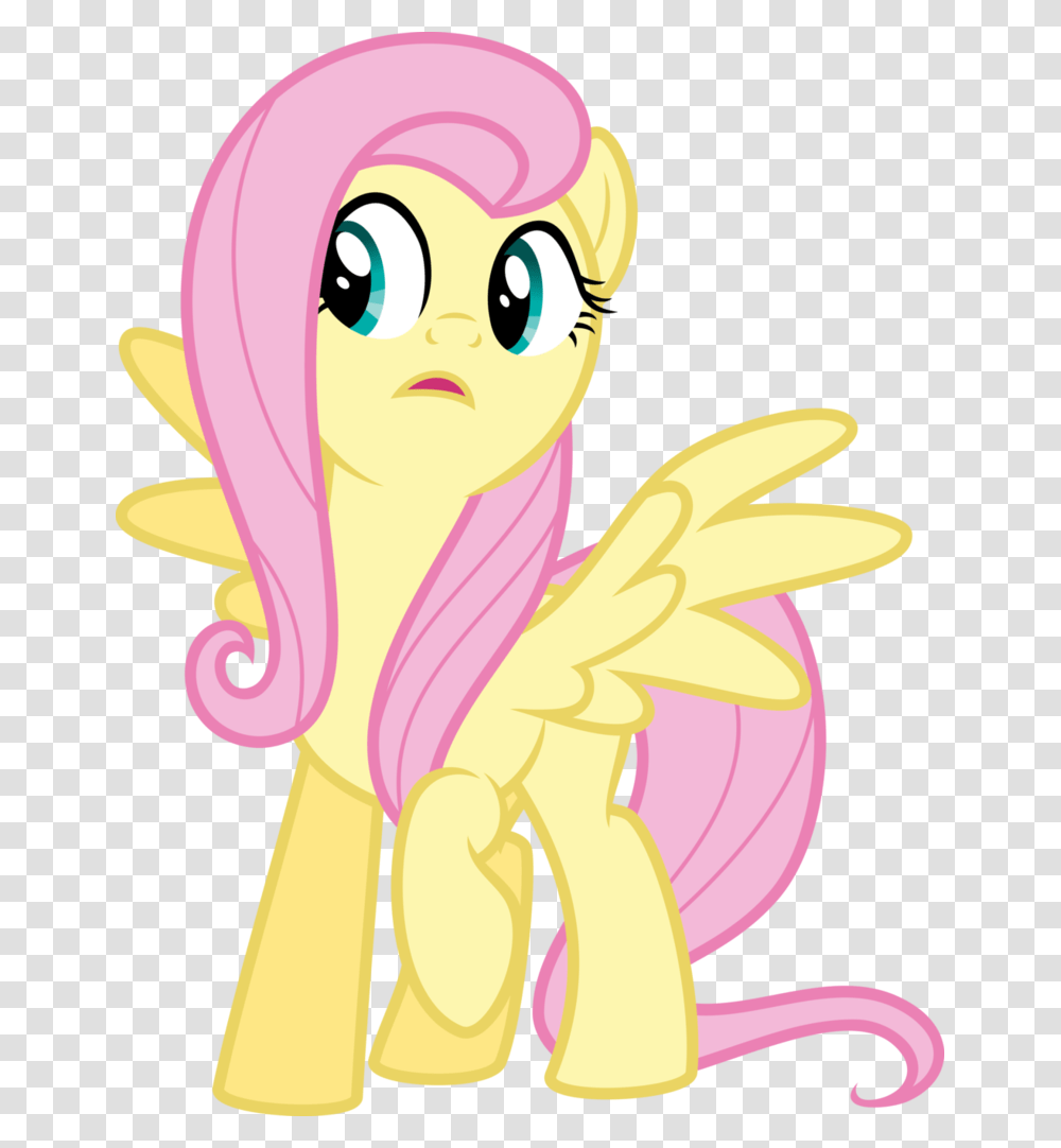 Suprised My Little Pony Fluttershy Surprised, Toy, Drawing Transparent Png