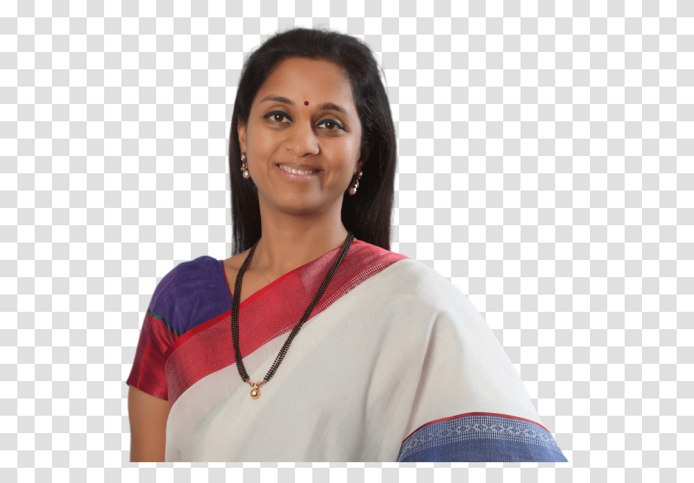 Supriya Sule Image Download, Person, Human, Pendant Transparent Png