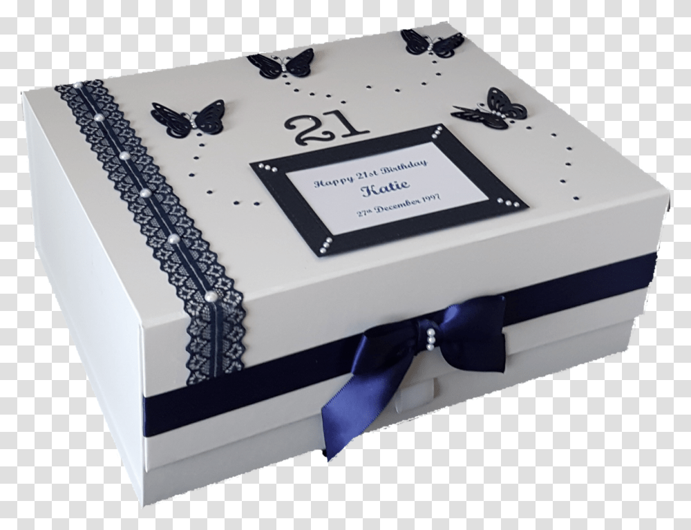 Sur 12 Personalised 21st 18th Birthday Gift Large Box, Cushion, File Binder, File Folder Transparent Png