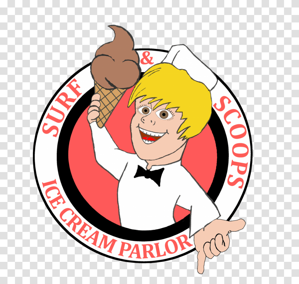 Surf Scoops Ice Cream Parlor, Chef Transparent Png