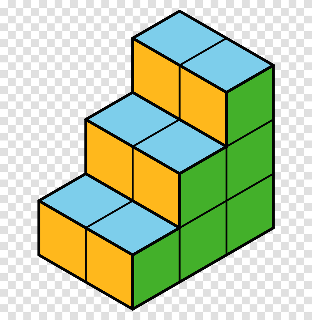 Surface Area Of Twelve Cubes, Rubix Cube Transparent Png