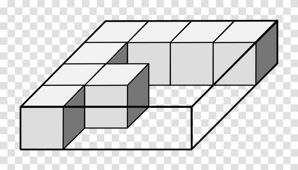 Surface Area Rectangle Prism, Rubix Cube, Rubber Eraser, Diagram, Network Transparent Png