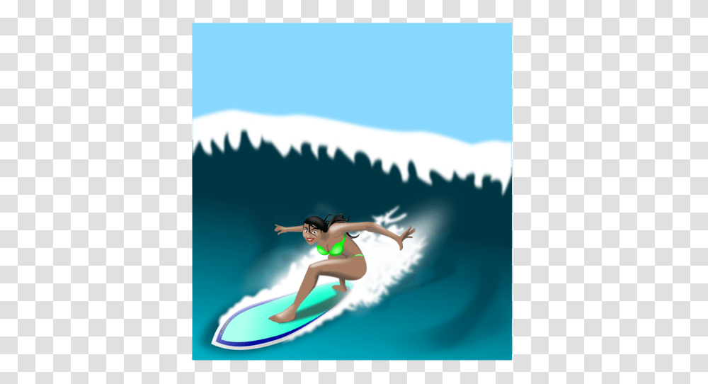 Surface Water Sportsrecreationsurfing Clipart Surfing, Sea, Outdoors, Nature, Person Transparent Png