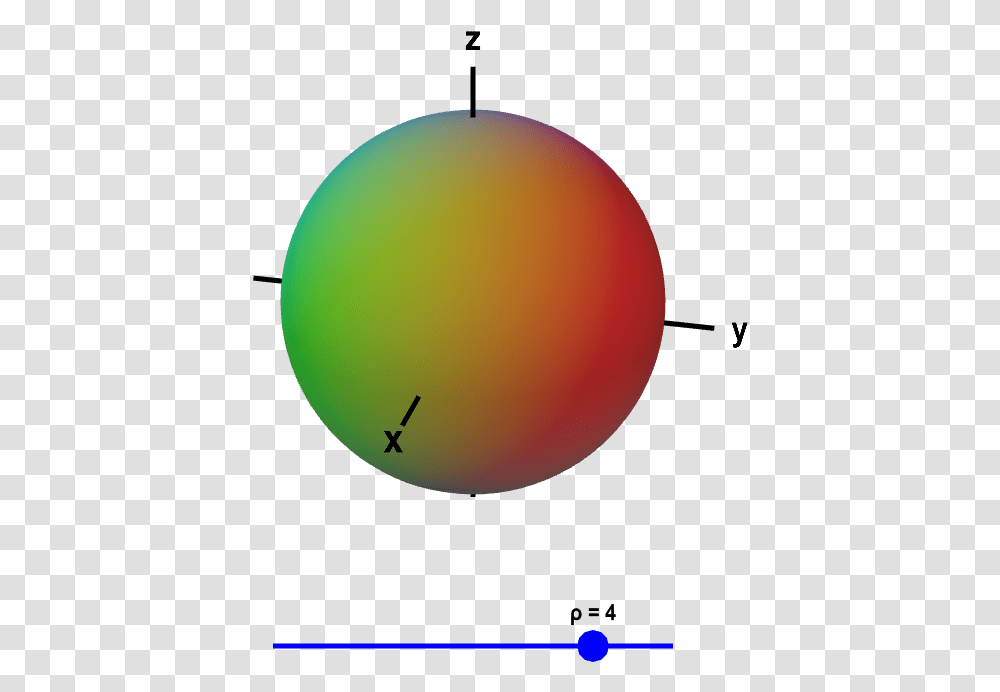 Surfaces Of Constant Ho In Spherical Coordinates Sphere, Balloon Transparent Png