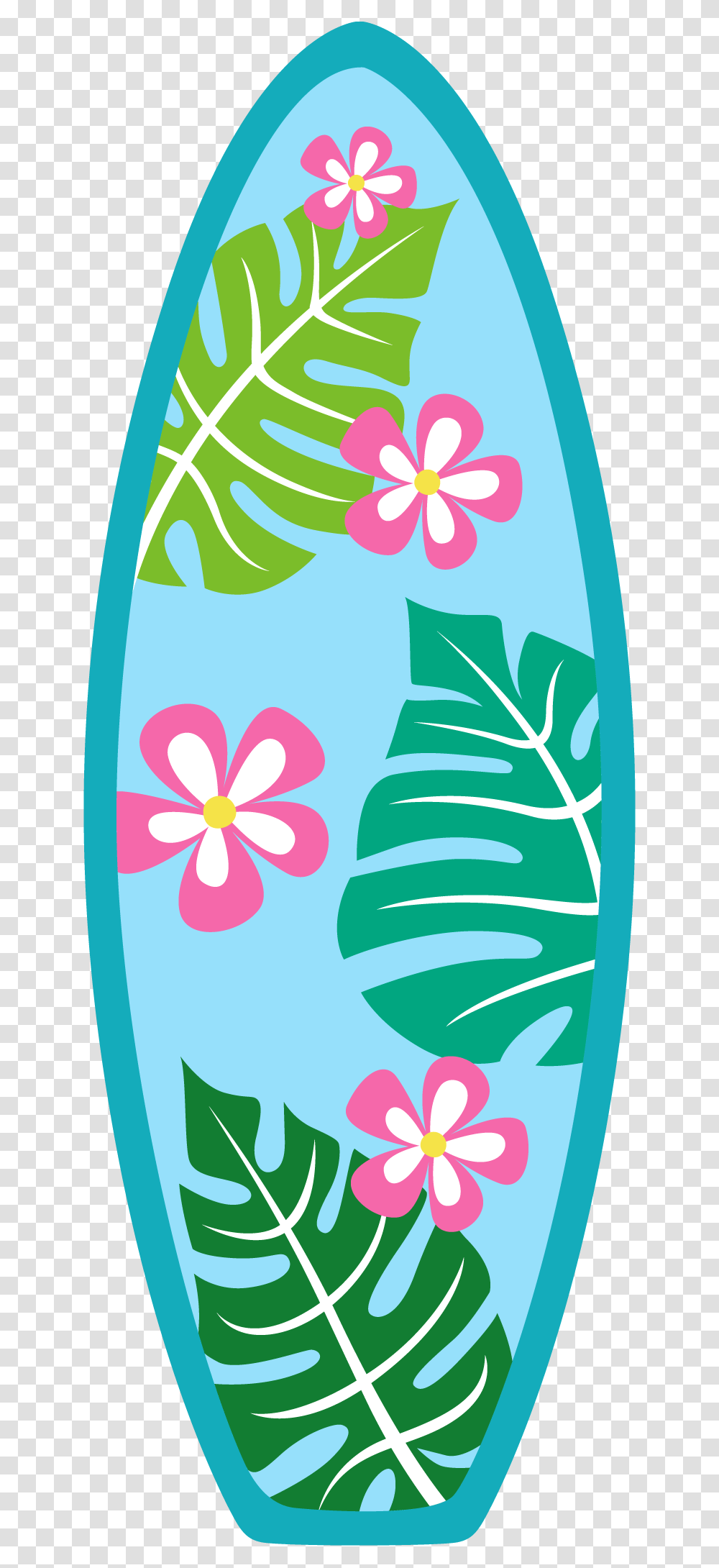 Surfboard Clipart Regarding Surfboard Clipart, Floral Design, Pattern Transparent Png