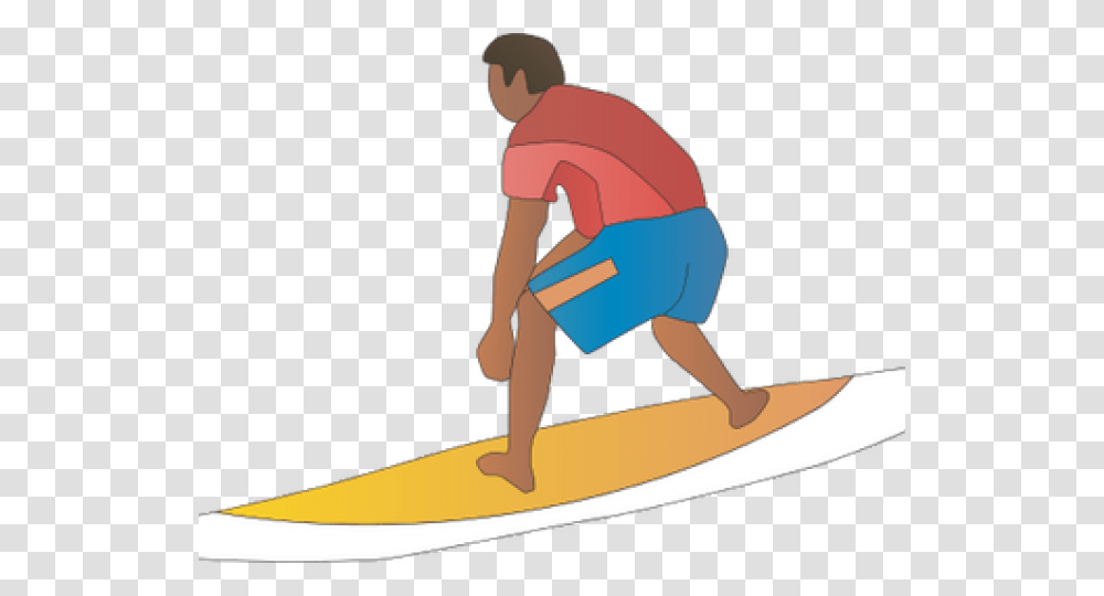 Surfboard Clipart Surfer Boy Surfing, Person, Sea, Outdoors, Water Transparent Png