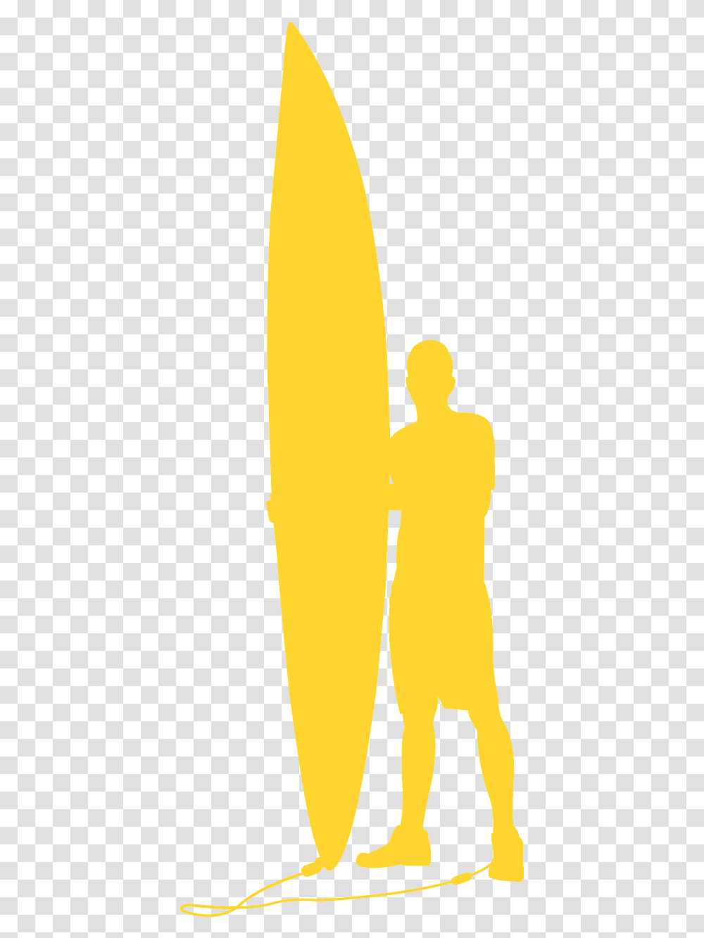 Surfboard, Person, Standing, Pants Transparent Png